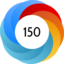 Altmetric score 150