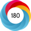 Altmetric score 180