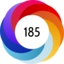 Altmetric score 185