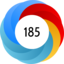 Altmetric score 185