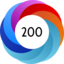 Altmetric score 200