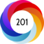Altmetric score 201