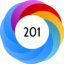 Altmetric score 201