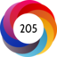 Altmetric score 205
