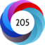 Altmetric score 205