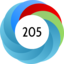 Altmetric score 205