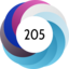 Altmetric score 205