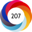 Altmetric score 207