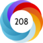 Altmetric score 208