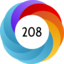 Altmetric score 208