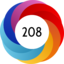 Altmetric score 208
