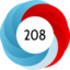 Altmetric score 208
