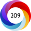 Altmetric score 209