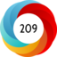 Altmetric score 209