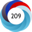 Score 209