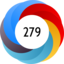 Score 279