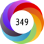 Score 349