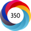 Altmetric score 350