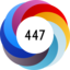 Altmetric score 447