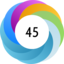 Altmetric score 45