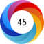 Altmetric score 45
