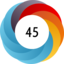 Altmetric score 45