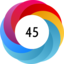 Altmetric score 45
