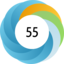 Altmetric score 55