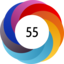 Altmetric score 55