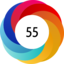 Altmetric score 55