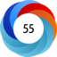 Altmetric score 55