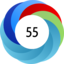 Altmetric score 55