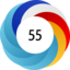 Altmetric score 55