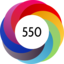 Altmetric score 550