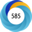 Score 585