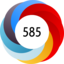 Altmetric score 585