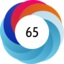 Altmetric score 65
