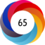 Altmetric score 65