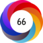 Altmetric score 66