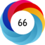 Altmetric score 66