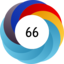 Altmetric score 66