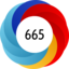 Score 665