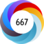Altmetric score 667
