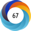 Altmetric score 67