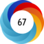 Altmetric score 67