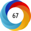 Altmetric score 67