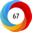 Altmetric score 67