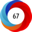 Altmetric score 67