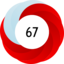 Altmetric score 67