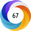 Altmetric score 67